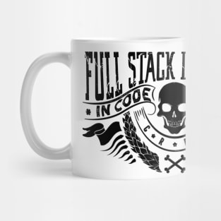 Full Stack Developer - skull Mug